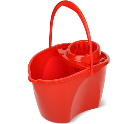 Ведро Престо 12л овал со слив и отжим