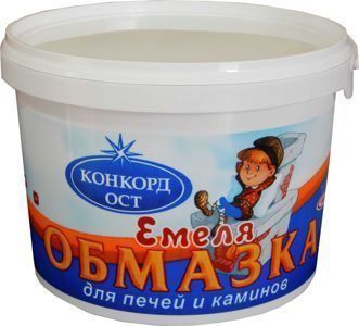 обмазка "Емеля" д/печей и каминов 1,5 кг