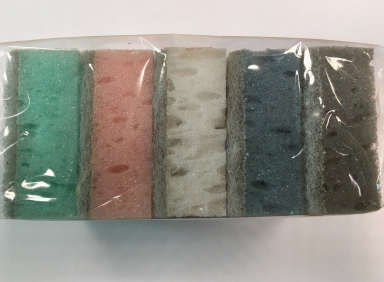 Губки для посуды FAMILYKO, 5 штук