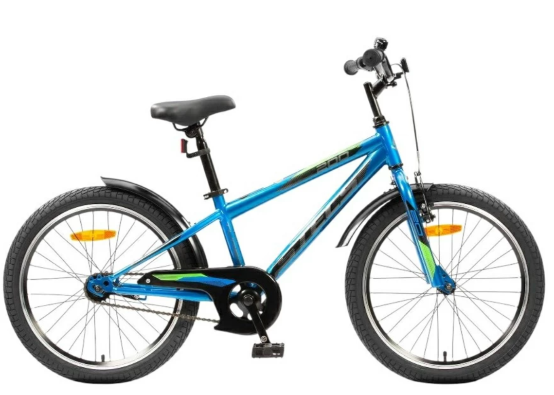 ВелоКомплект СТЕЛС 20'' Turbo 200 VC Gent (11" Синий)