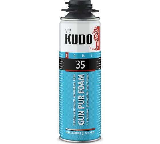 Пена монтажная KUDO HOME PRO (650г) 35 всесезонная