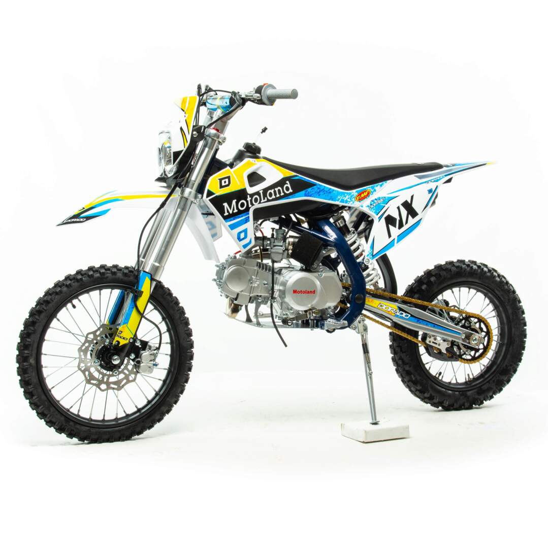 Питбайк Кросс Motoland NX 125 синий