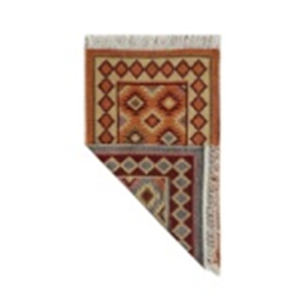Коврик хлопковый Kilim Usak 50*80см бордовый 1478