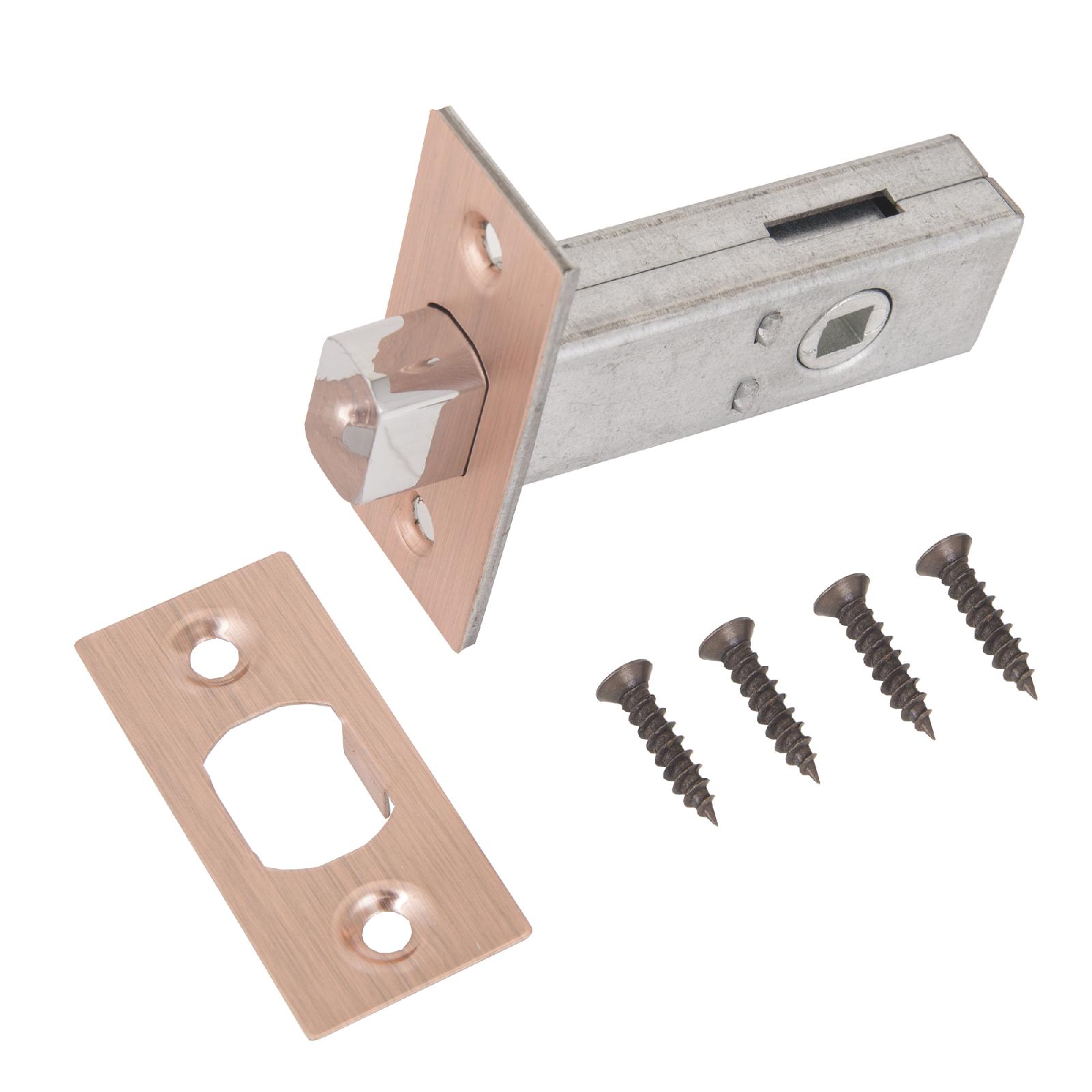 Задвижка дверная АЛЛЮР АРТ LB45-6 AС старая медь