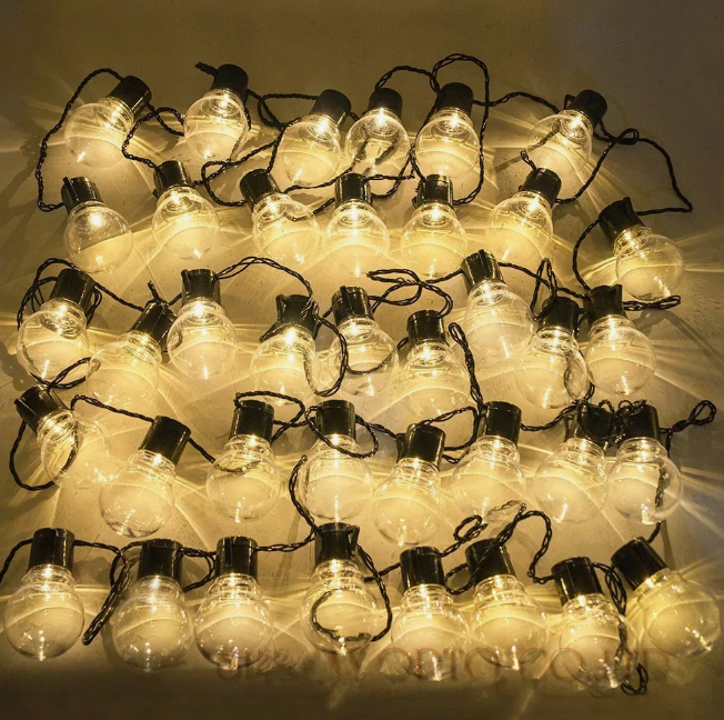 Гирлянда уличная шар 25м