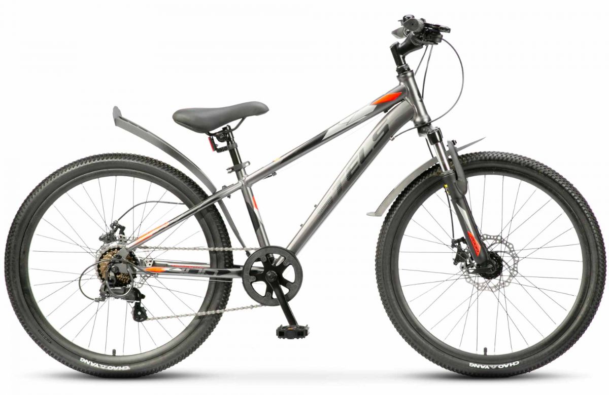 ВелоКОМПлект СТЕЛС 24" Turbo-400 MD ( 12", серый/красный)