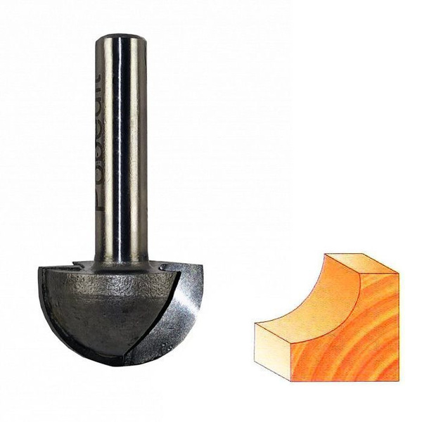 Фреза Глобус Пазовая галтельная 1005 D35*h22*d8