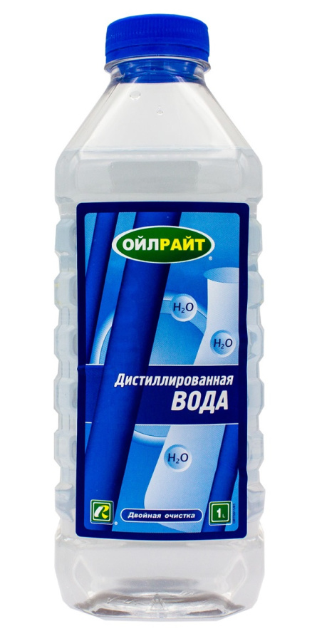 Вода дистиллированная 1л
