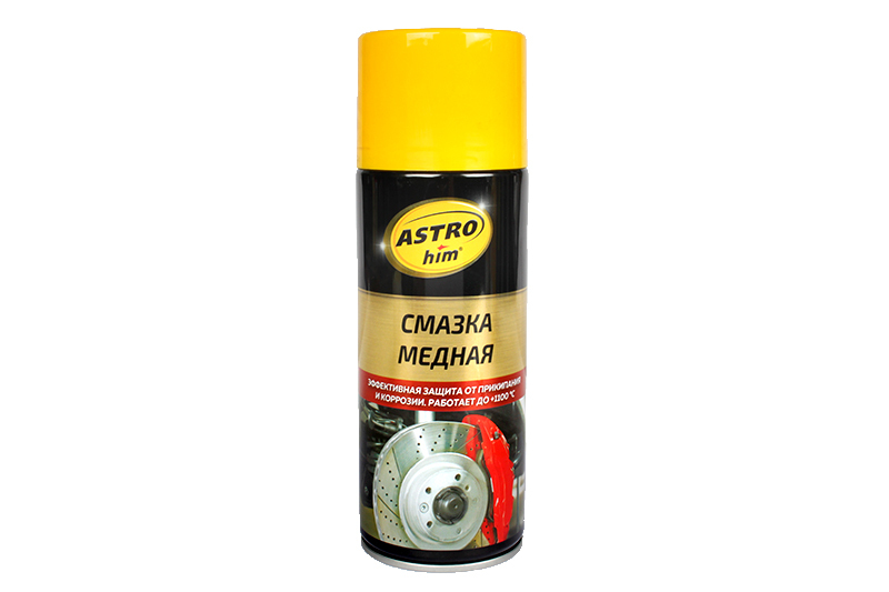 Смазка медная Астрохим 650мл аэрозоль