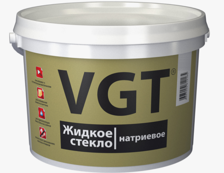 Жидкое стекло ВГТ 3кг