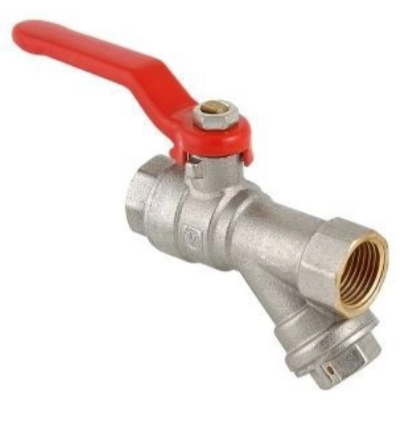 Фильтр сетчатый 3/4 с краном