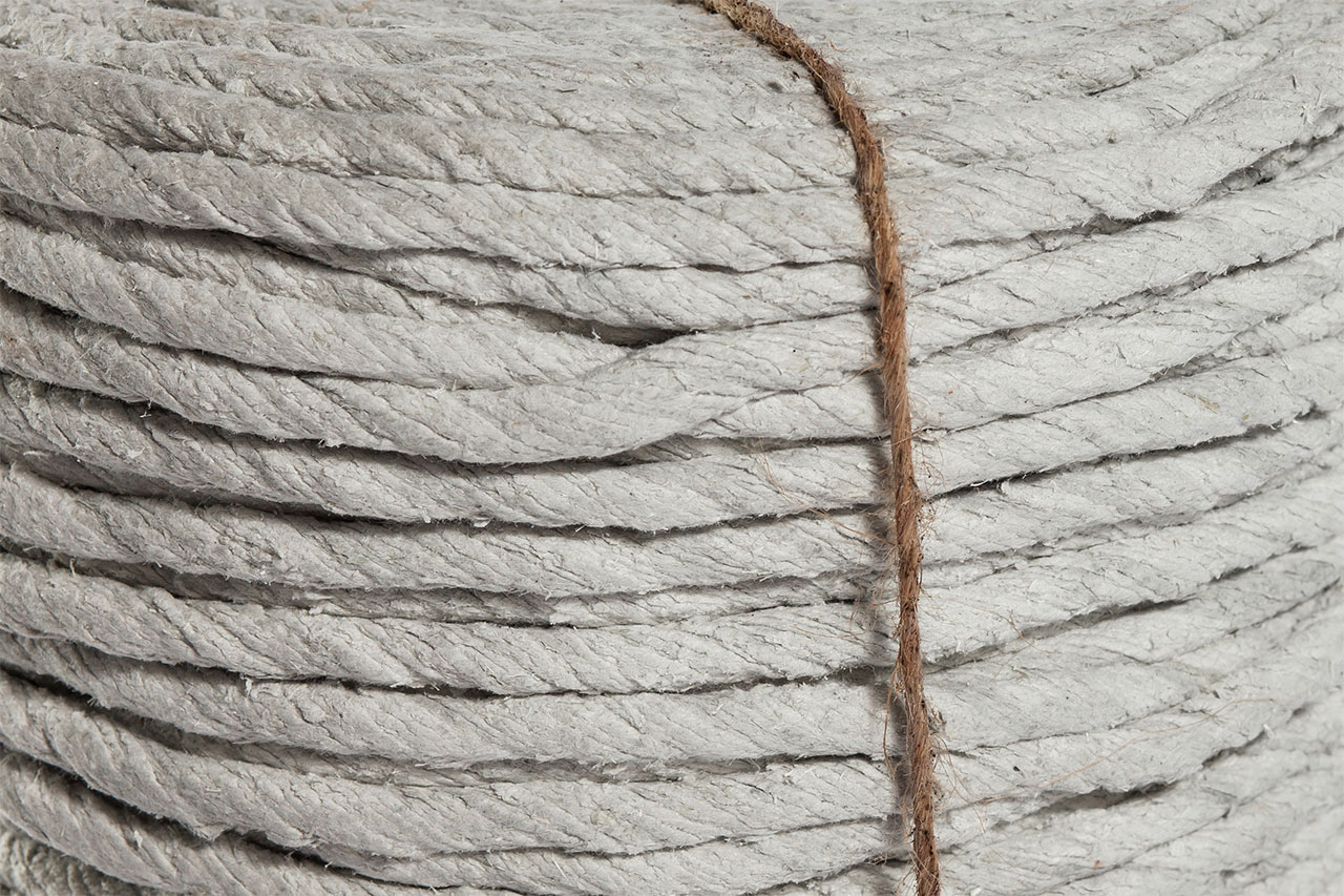 Шнур асбестовый ШАОН ф 8 мм.