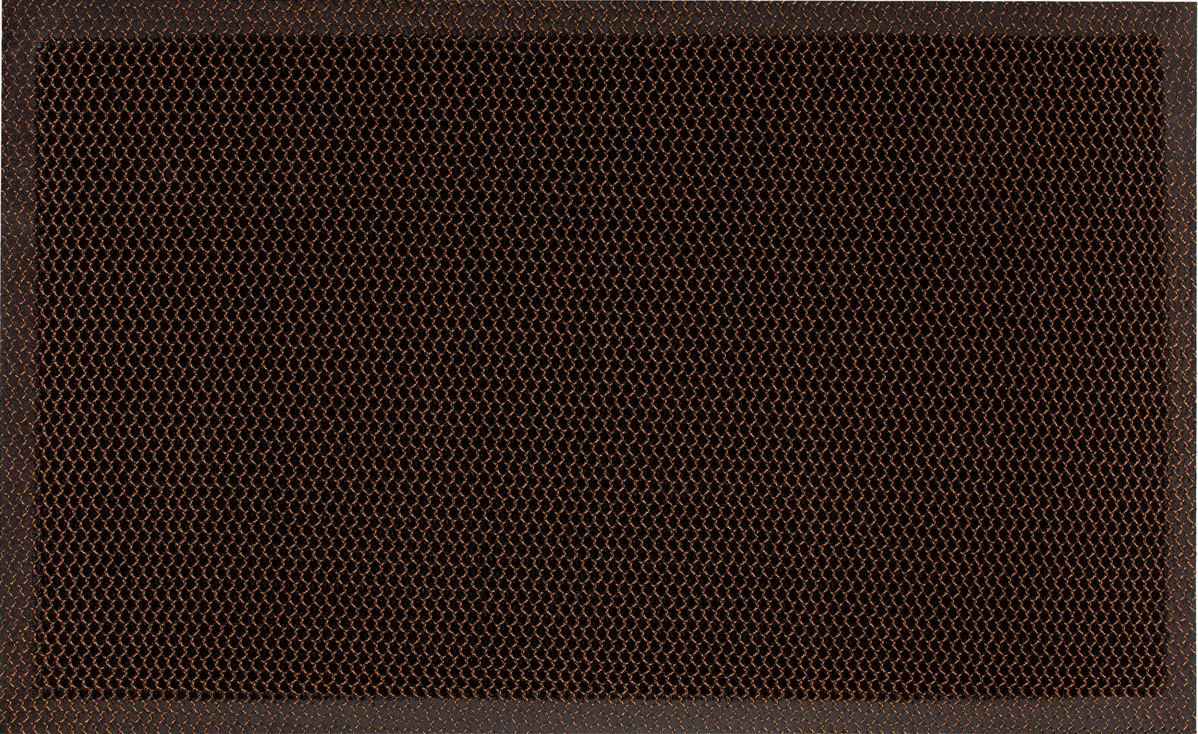 Коврик 40*60см ПВХ COMEFORTE MESH MAT черно-золотой ММ-03