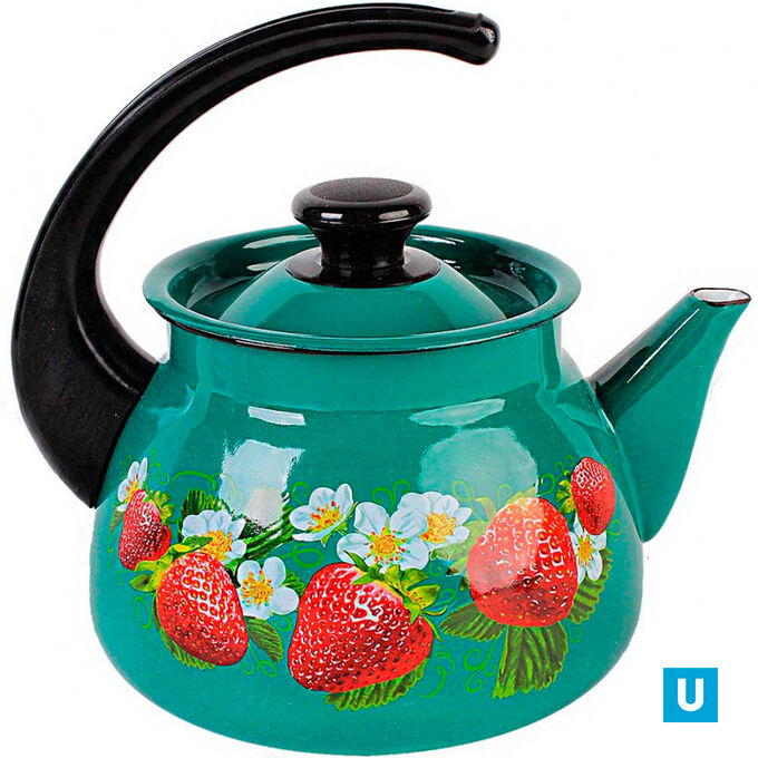 Чайник 3,0л бирюза Деколь Микс 42715-123/6 Керч