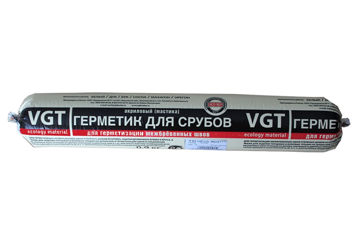 Герметик акриловый для срубов 0,9 кг БЕЛЫЙ