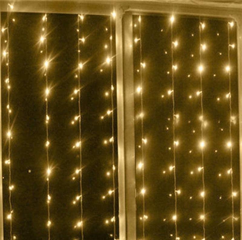 Гирлянда штора 1,5*1,5м