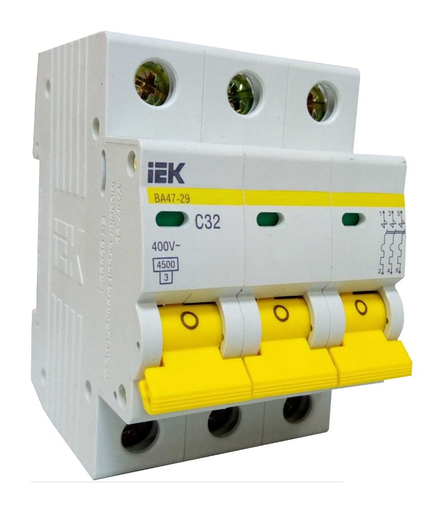 Автомат. выкл. 3Р32А IEK