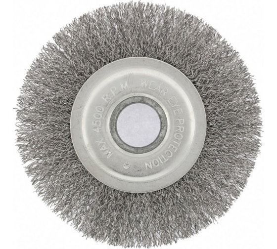 Щетка д/МШУ 125мм плоская витая Сибртех
