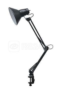 Светильник настольный СНС 13Ч 60Вт E27 230В под лампу на струбцине черн. (кор.) IN HOME 469061201273