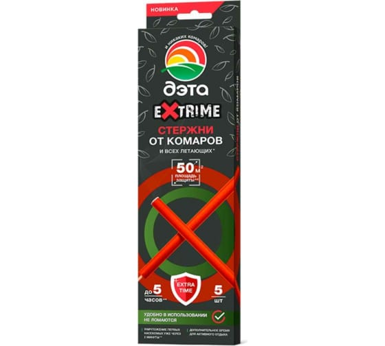 Репелл. ДЭТА Extrime Стержни 5шт