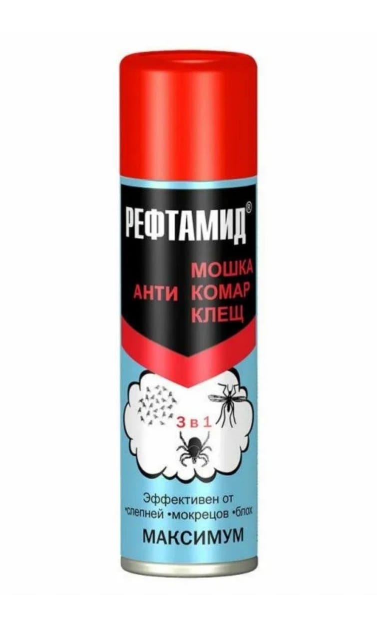 Репелл. REFTAMID Макс. 3в1 п/вс. кровос 147мл