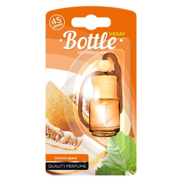 Ароматизатор жидкий сочная дыня Bottle vexay