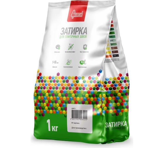 Затирка Старатели 1 кг. дымчато-серый