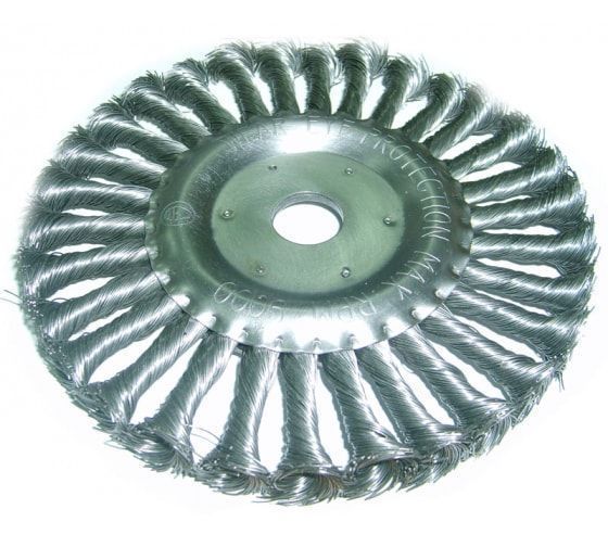 Щетка д/МШУ 125мм плоская ПРАКТИКА витая