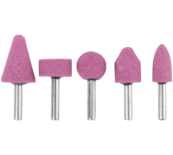 Шарошки по металлу 6мм 5шт. для фигурных отверстий