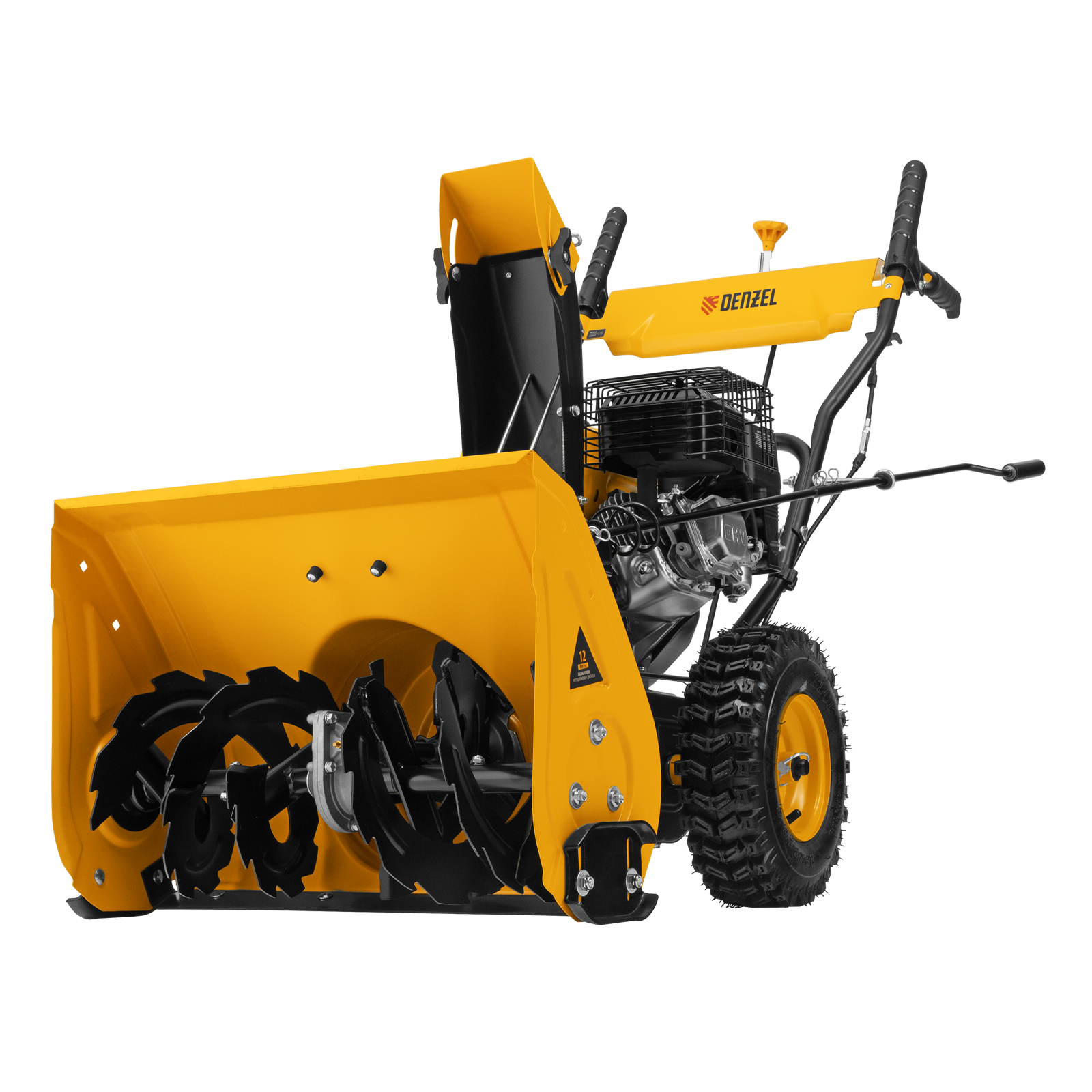 Снегоотбрасыватель Denzel SB 560 LP, 212 cc, электростартер, фара 97652