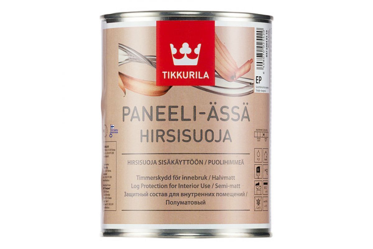 Защитный состав Paneeli-assa hirsisuoja er п/мат 9л Тиккурила