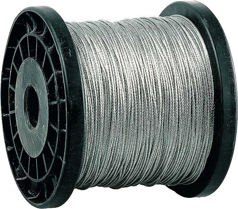 Трос ст. 5мм цинк (бухта 200м)
