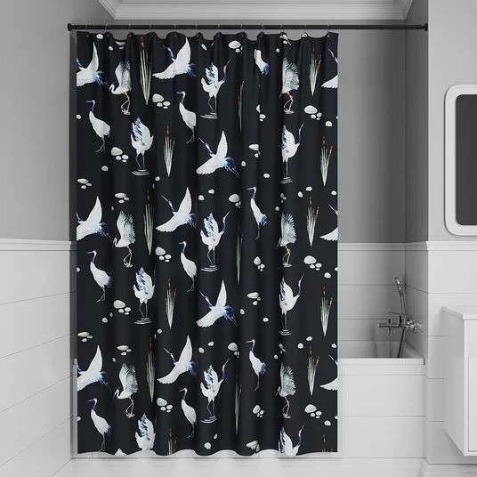 Занавеска для ванной 2000*1800 полиэстер BP01P18i11 IDDIS