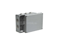 Коробка распределительная ОП 200х140х75мм 10 вводов IP55 сер. Ruvinil 67055