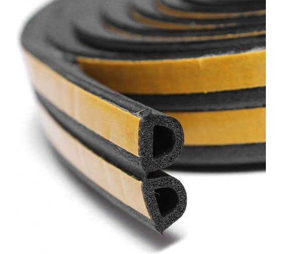 Уплотнитель черн.12*10 D-образн Zoom