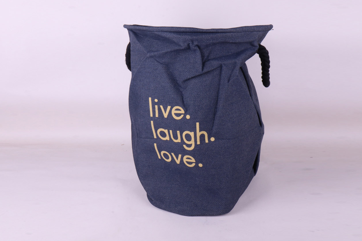 Корзина для белья 35*45см  микс 5762