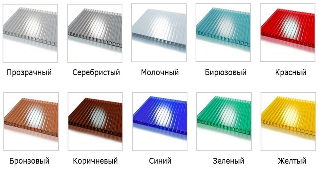 Поликарбонат сотовый 4мм 2.1 желтый