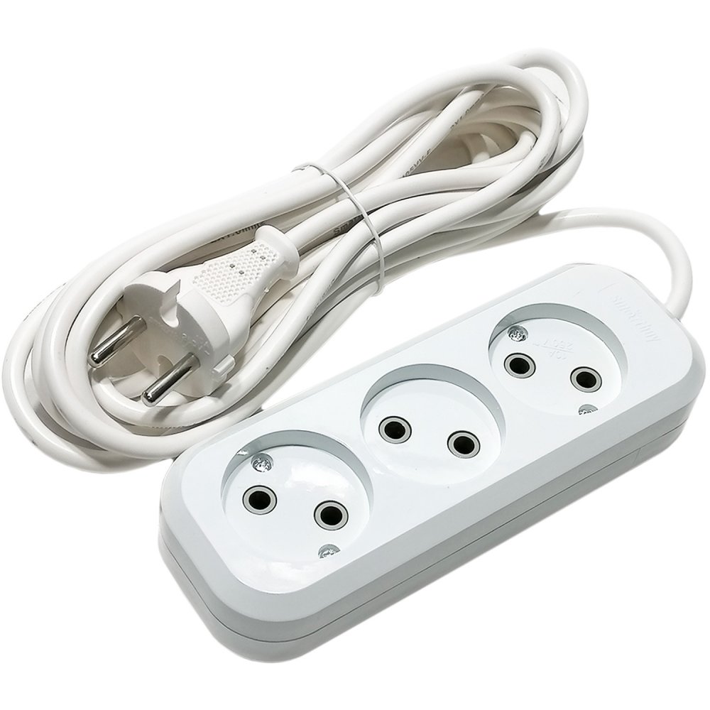 Удлинитель 3*7м без заз.16А 2*1 TOKOV