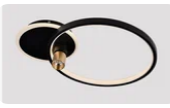 Люстра Naso 2785-450 BK+FGD, LED