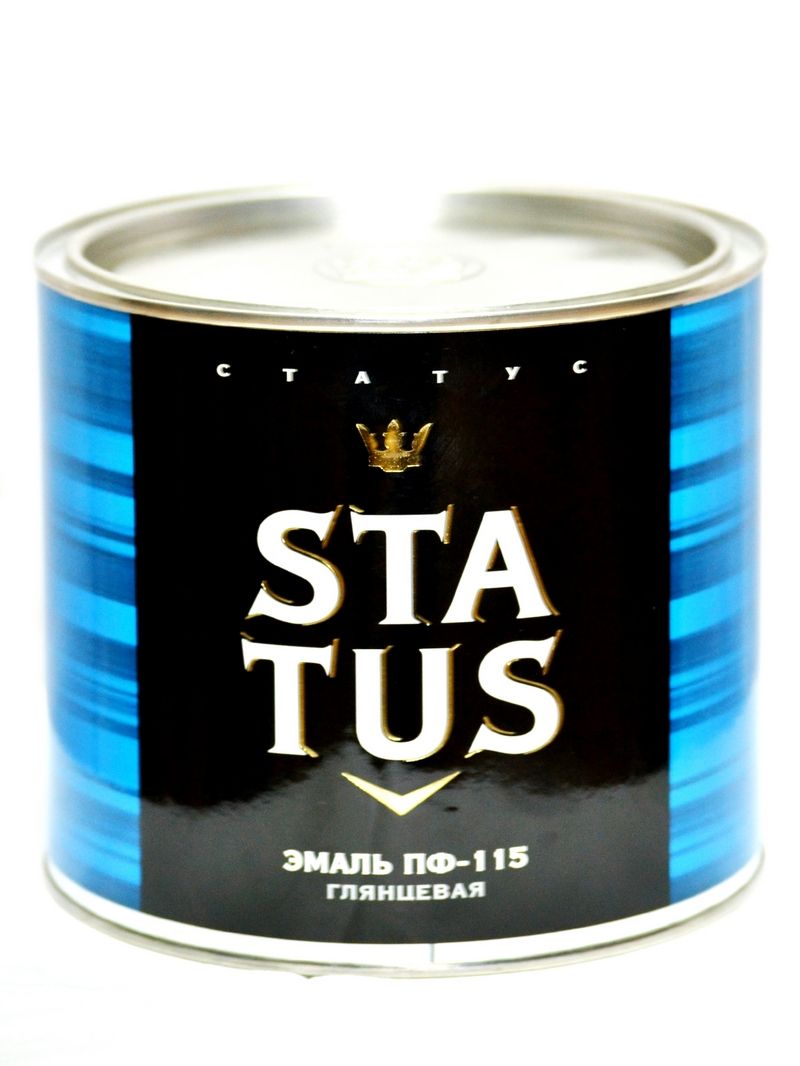 Эмаль ПФ-115 STATUS 1,8кг ЯРКО-ЗЕЛЕНАЯ