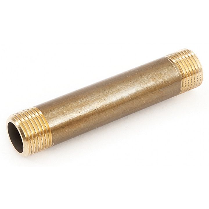 Бочонок (сгон) лат./хром резьбовой 1/2"*80