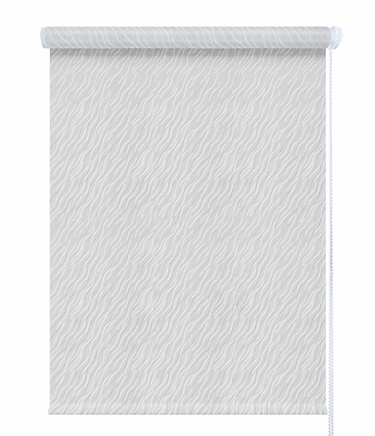 Штора рулонная "Бриз" серый 140*175см