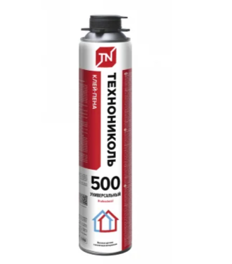 Пена-клей ТЕХНОНИКОЛЬ 500 PROFESSIONAL универсальный 740 мл