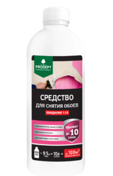 Средство для снятия обоев PROSEPT концентрат 1:19/ 0,5л