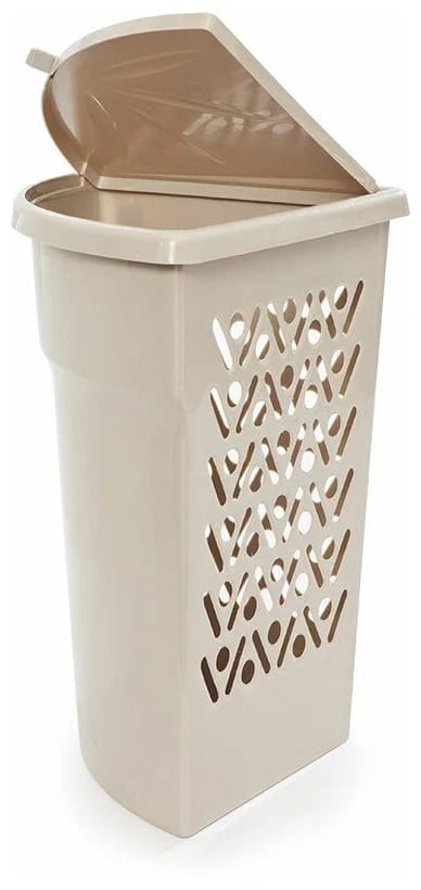 Корзина для белья 45л угловая С299