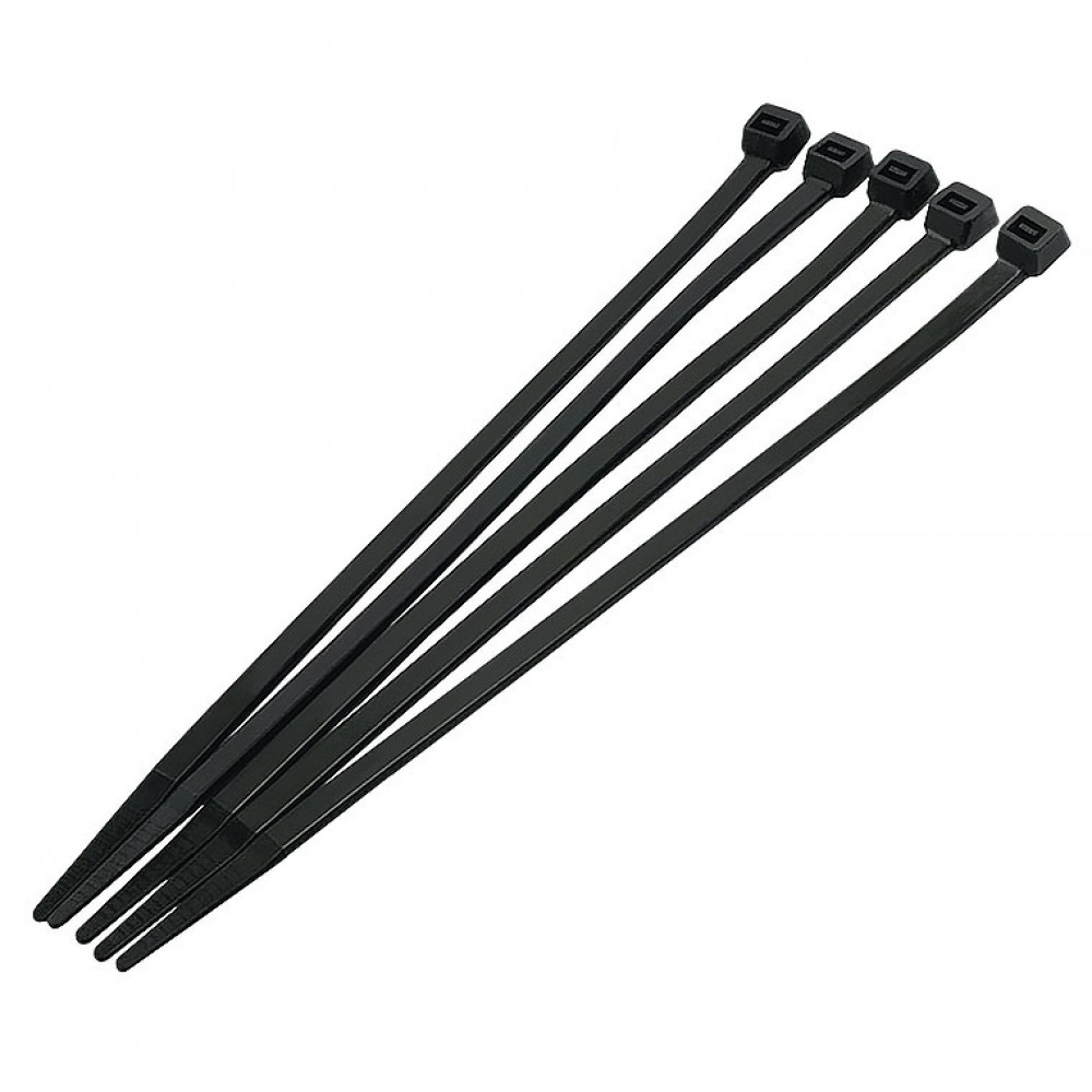 Хомут нейлон 3,6*100 черный 100шт.