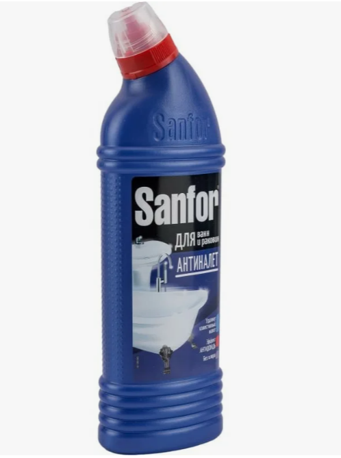 ср-во SANFOR для ванн 750 гель Свеж лимона
