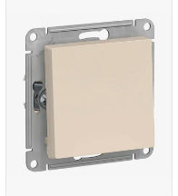 Выключатель 1-кл СП AtlasDesing механизм беж. 000211