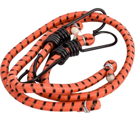 Стяжки для крепления груза с крюками 2шт. 1,0м