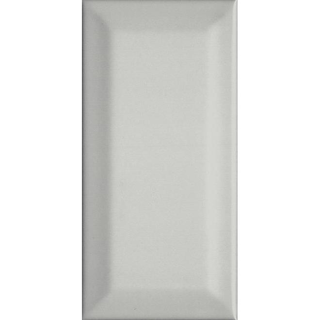 Плитка KERAMA MARAZZI клемансо серый грань 7,4*15*9,2  арт.16053